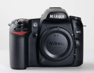Nikon D80 10.2 MP Digital SLR Camera   Black (Body Only) 705105153919 