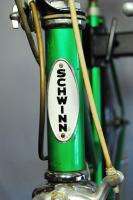   1975 Schwinn Collegiate Sport ladies bicycle green 19 5 spd road bike