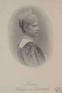 Louisa Louise Dänemark Schweden Norwegen Bernadotte  