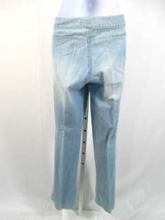 THEORY Light Wash Boot Cut Denim Faded Jeans Pants Sz 8  