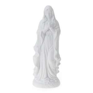 Heilige Maria Statue Skulptur weiss 32cm  Küche & Haushalt
