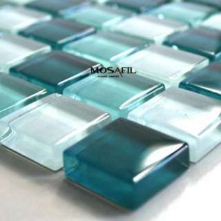 Glasmosaik Fliesen 23x23x8mm,Mosaik Grün Mix   0,09m²  