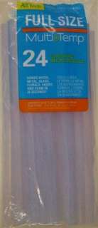 Ad Tech Full Size Glue Sticks, Multi Temp .44x10   24 Pack  