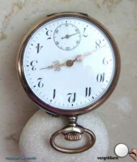 Taschenuhr Uhr Uhren Antik Herren Silber Handaufzug Cylindre Antikuhr 