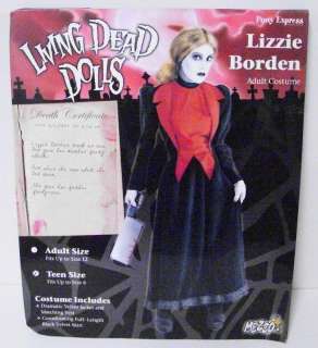 Lizzie Borden Living Dead Dolls Costume Adult #300519  