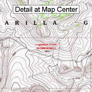  USGS Topographic Quadrangle Map   Lagunitas Creek, New 