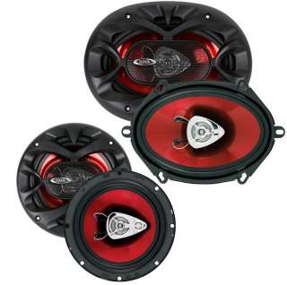 BOSS CH5730 5 x 7 300W + CH6530 6.5 300W Car Speakers  