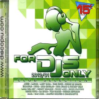 FOR DJS ONLY 2012/01 Club Selection doppio cd unmixed per DJ originale 
