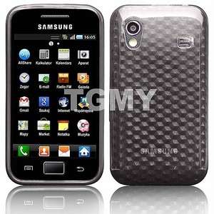 BLACK GEL CASE COVER FOR SAMSUNG GALAXY ACE S5830 + S  