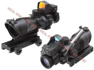 Lunette ACOG TA31 ECOS DOC 4x32 Rifle Scope + Reflex Red Dot Sight for 