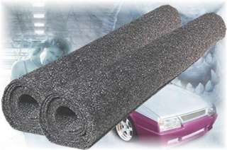   2 ROULEAUX DE MOQUETTE ACOUSTIQUE ANTHRACITE 2 m2 auto