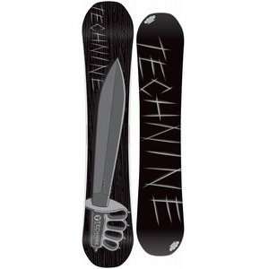 Technine Re Enforcer Snowboard Black 155.5  Sports 