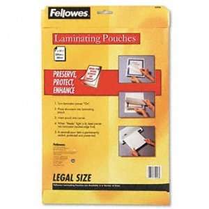  Fellowes® Laminating Pouches POUCH,LAM,LGL SZ,50/PK 61382 