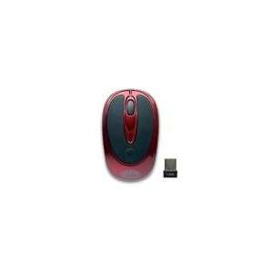  GEAR HEAD MP2275RED Red 2.4GHz Wireless Optical Nano Mouse 