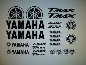 Adesivi prespaziati Tuning Kit Tmax Yamaha vari colori  