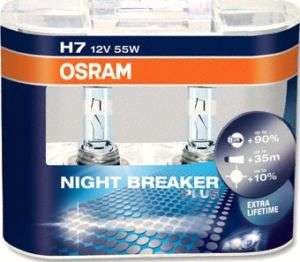 OSRAM NIGHTBREAKER PLUS H7 OSRAM H7 NIGHT BREAKER PLUS  