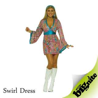 1960s hippy flower power dresses