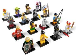 Lego minifigures 8803 serie 3 completa 16 minifigures  