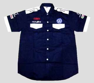   Camicia Pit Shirt Coton VOLKSWAGEN Taille M L XL et XXL Navy Blue