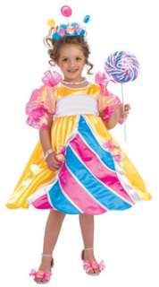 Girls Deluxe Candy Princess Costume   Princess Costumes