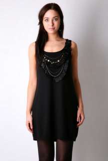 Vanity Sleeveless Embellished Dress by Nanette Lepore   Black   Buy 