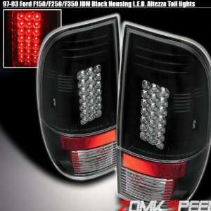 Ford F350 Led Tail Lights Black Altezza LED Taillights 1997 1998 1999 