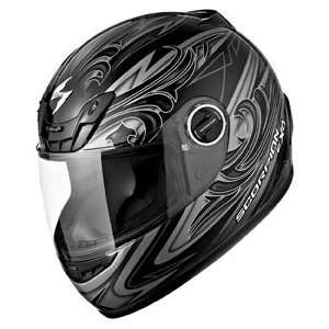   Silver Full Face Helmet (L) and Foothills Motorsports Dowco Helmet Bag