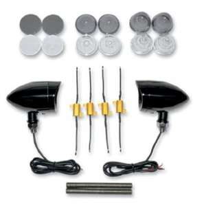   Light Kit with Black Hood Trim Ring and Amber LED EX000514 Automotive