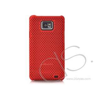  Perforated Series Samsung Galaxy S2 Case i9100   Red Cell 