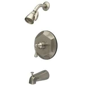   Brass PKB4638BL single handle shower and tub faucet