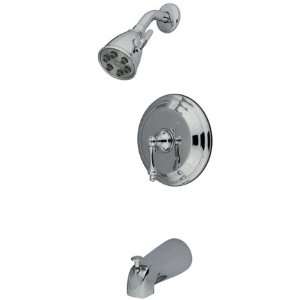   Brass PVB3631AL single handle shower and tub faucet