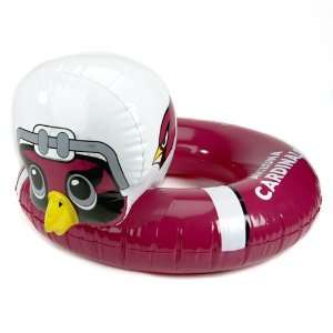 Pack of 5 NFL Arizona Cardinals Mascot Swimming Pool Inner Tubes 