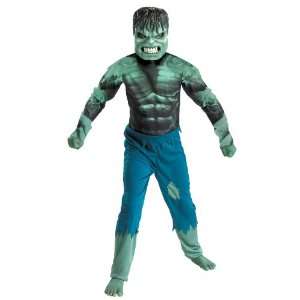 Kids Incredible Hulk Movie Costume   Child Size 10 12  Toys & Games 