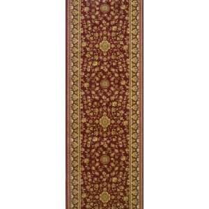   Rug Mesquite Runner, Wine, 2 Foot 2 Inch by 12 Foot