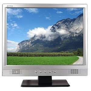  15 Inch TFT LCD Flat Panel VGA Monitor with Speakers 