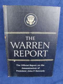 Warren Report 1964 Associated Press JFK Assassination  
