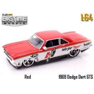   Black Racing 1969 Dodge Dart GTS 164 Scale Die Cast Car Toys & Games