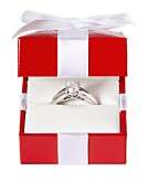    Diamond Ring 14k White Gold Certified Diamond Engagement 1 ct 