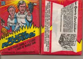 1979 BUCK ROGERS UNOPENED PACK CARDS FROM BOX  