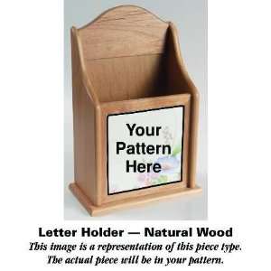  222 Fifth (PTS) Royal Suzani Natural Wood Letter Holder HC 