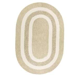Braided Indoor/Outdoor Casual Area Rug Kitchen Carpet Palomino 5 x 8 