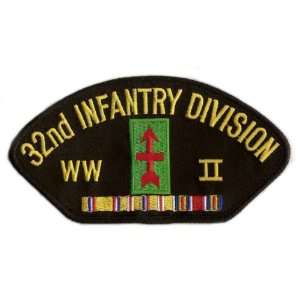  32nd Infantry Division WWII Hat Patch 