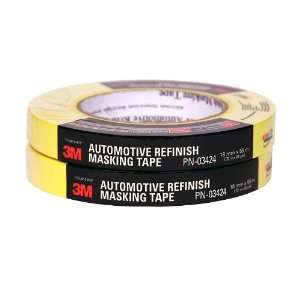  3M 03424 18 mm x 55 m Automotive Refinish Masking Tape 