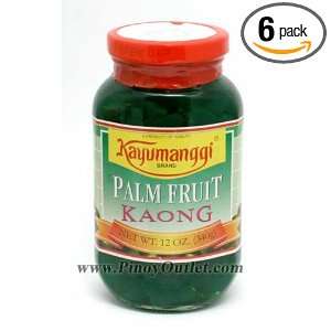 Kayumanggi Palm Fruit Kaong (Green) 340g Grocery & Gourmet Food