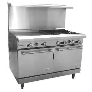   Gas Range   2 Burners, 36 Thermostatically Controlled Griddle, 2   20