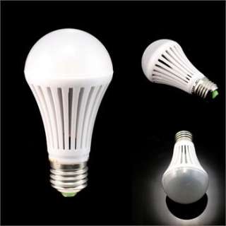 E27 7W Energy Saving LED Lamp Bulb 85V 260V White Light Warm Light 