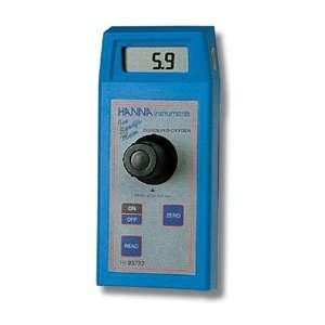 Dissolved oxygen meter with 60 Ml BOD bottle   by Hanna Instruments 