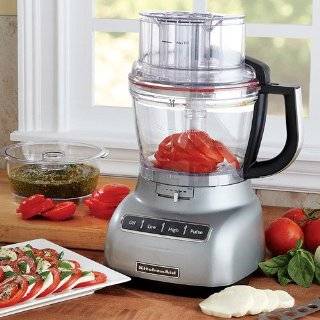 KitchenAid 13 c. Precise Slice Food Processor, Contour Silver