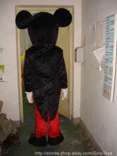 Mickey Mouse Mascot Costume Halloween Party Outfit  