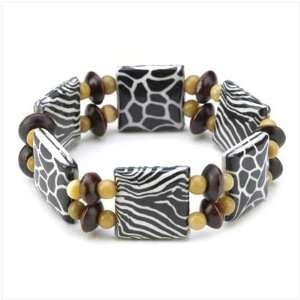  African Serengeti Safari Motif Womens Fashion Bracelet 